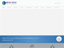 Tablet Screenshot of betatechconsultancy.com